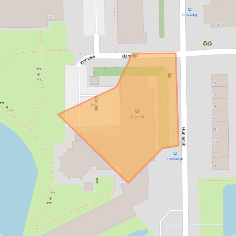 Kaart van postcodegebied 3079EH.