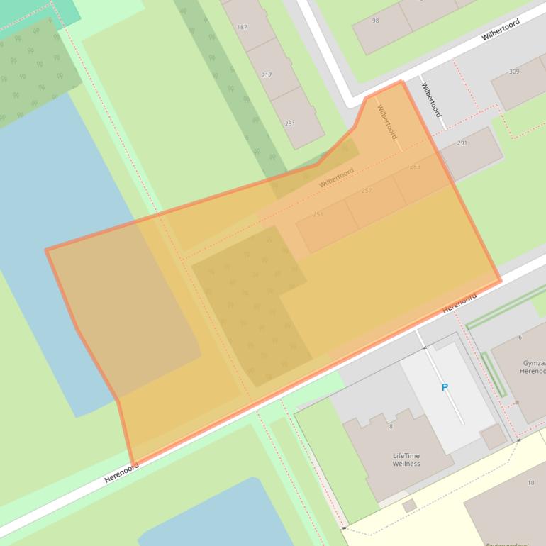Kaart van postcodegebied 3079JS.
