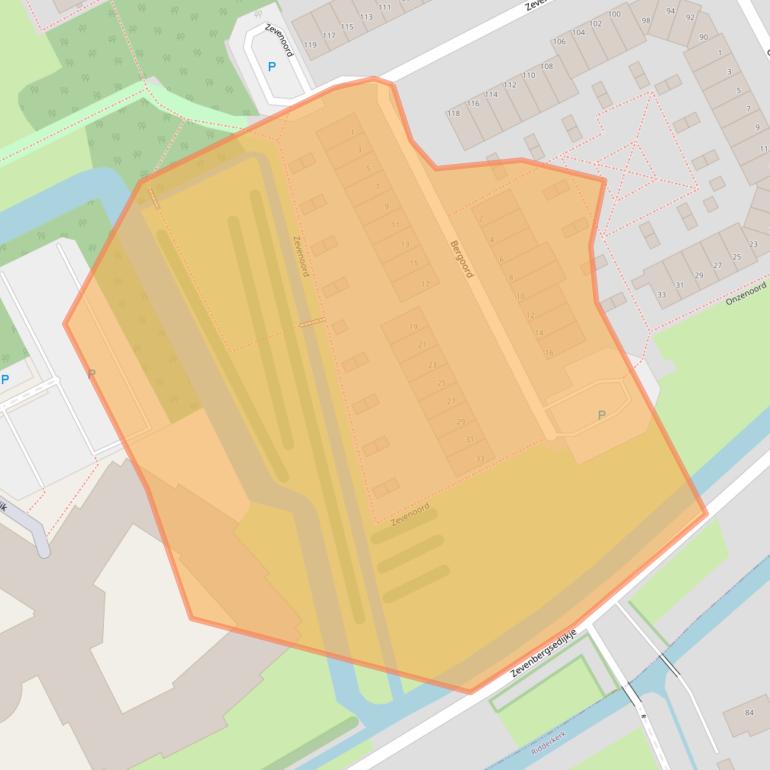 Kaart van postcodegebied 3079MA.