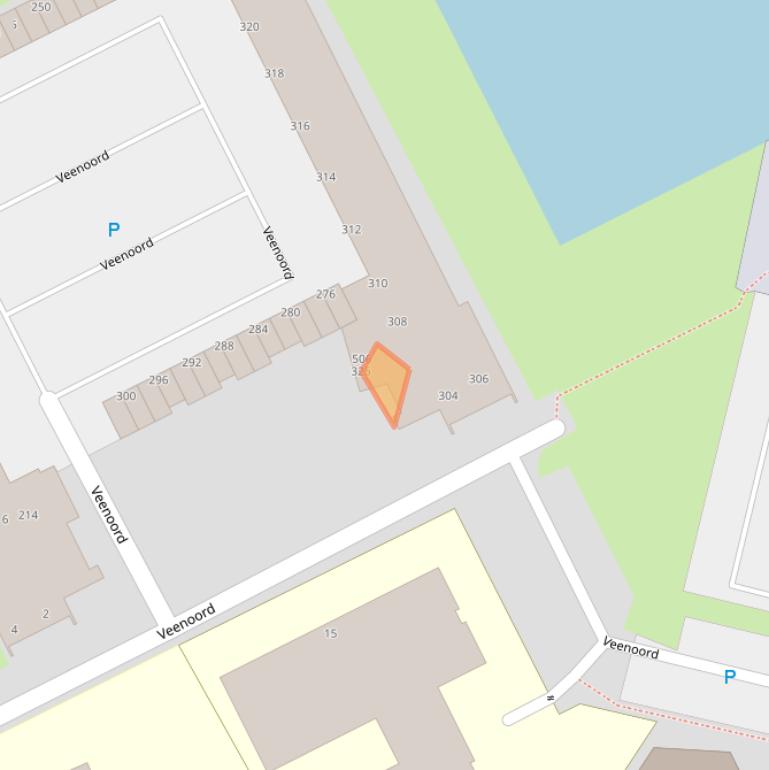 Kaart van postcodegebied 3079NP.