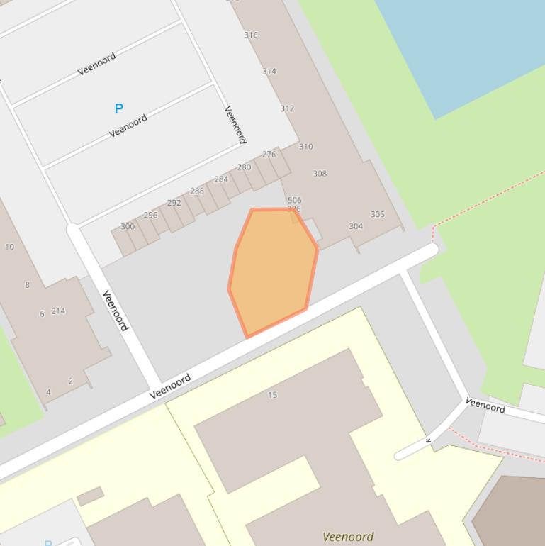 Kaart van postcodegebied 3079NR.