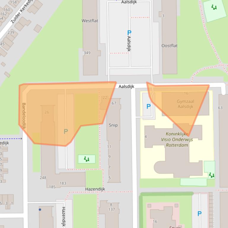 Kaart van postcodegebied 3079RK.