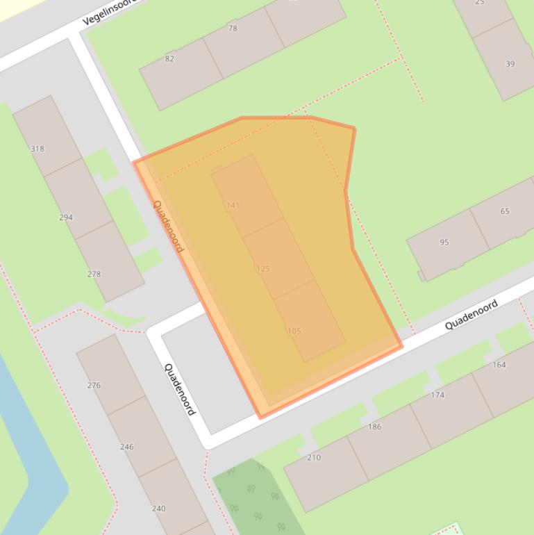 Kaart van postcodegebied 3079XC.