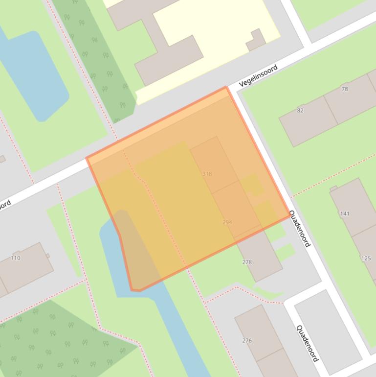 Kaart van postcodegebied 3079XL.