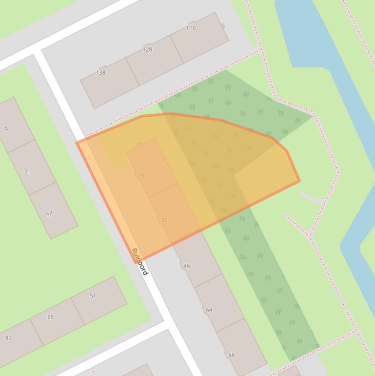 Kaart van postcodegebied 3079XR.