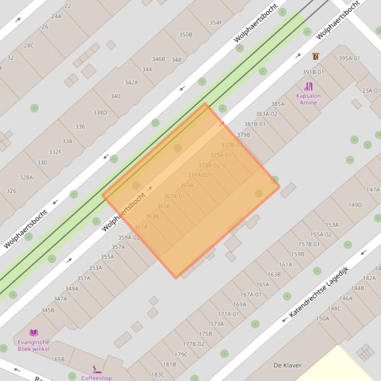 Kaart van postcodegebied 3081KH.