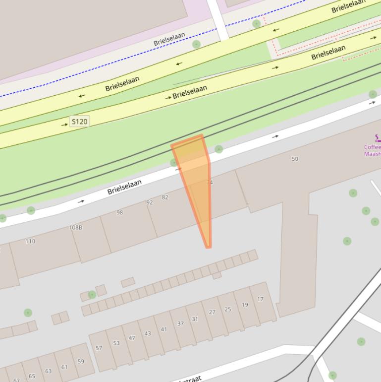 Kaart van postcodegebied 3081LD.