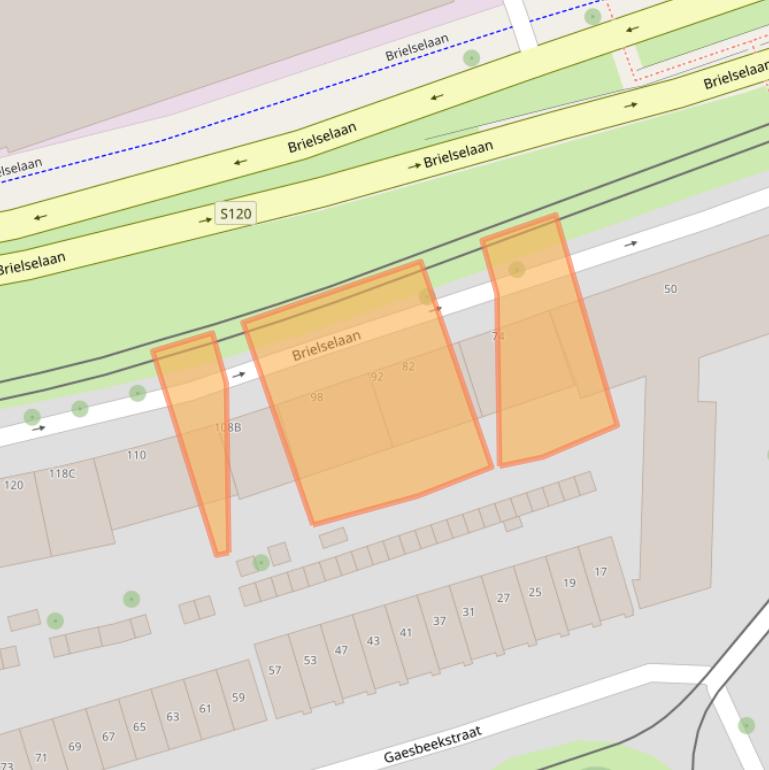 Kaart van postcodegebied 3081LE.