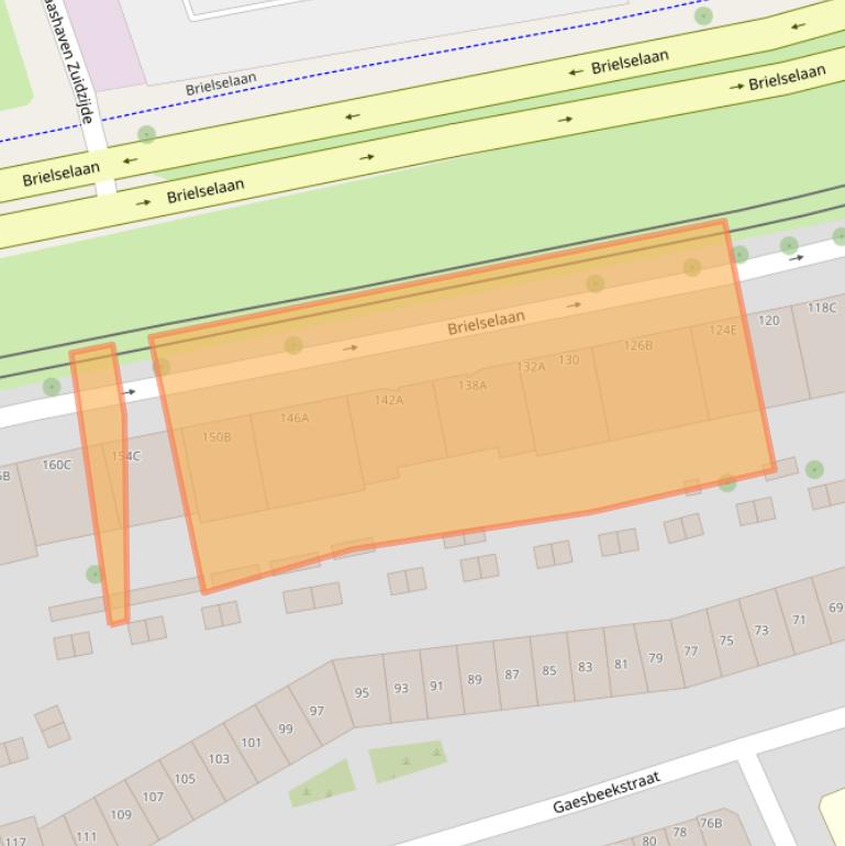Kaart van postcodegebied 3081LH.