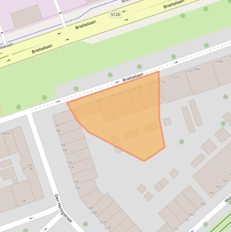 Kaart van postcodegebied 3081LR.