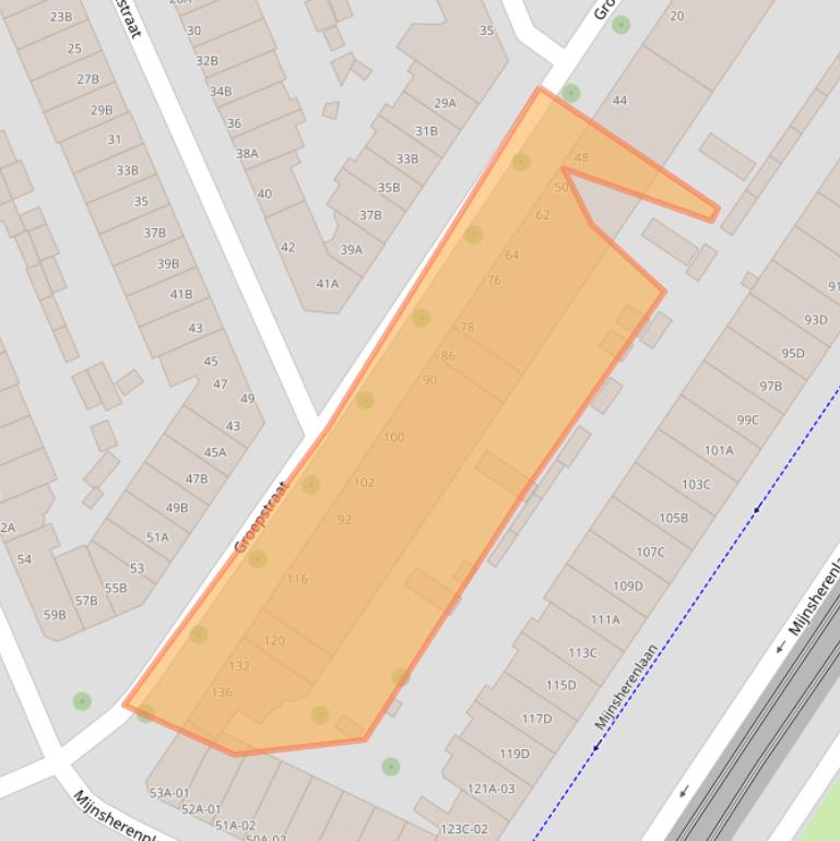 Kaart van postcodegebied 3081SL.