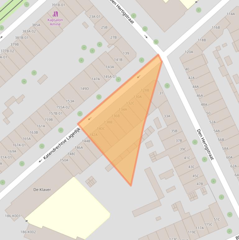 Kaart van postcodegebied 3081ZC.