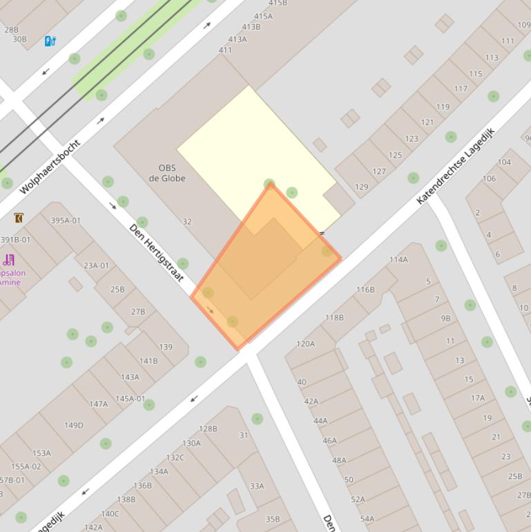 Kaart van postcodegebied 3081ZP.