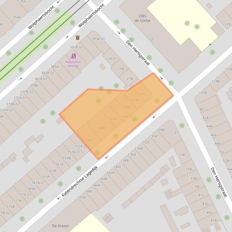 Kaart van postcodegebied 3081ZR.