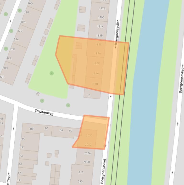 Kaart van postcodegebied 3082KP.