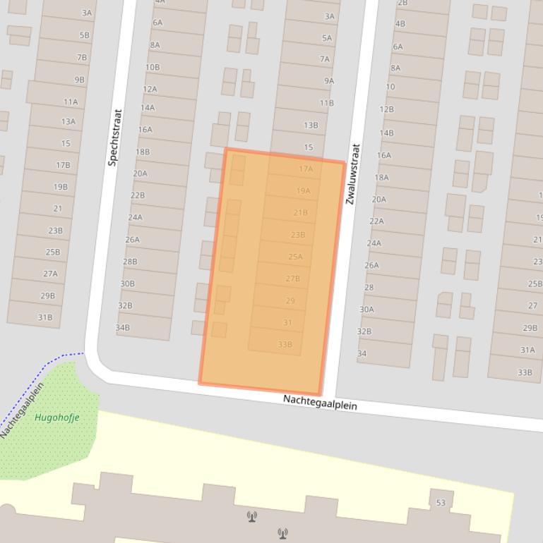 Kaart van postcodegebied 3082ML.