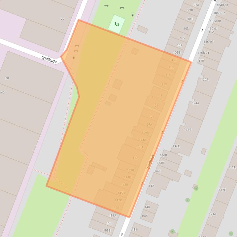 Kaart van postcodegebied 3082PE.