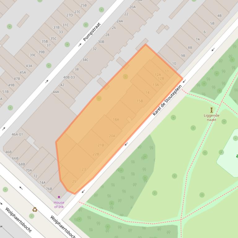 Kaart van postcodegebied 3082RM.