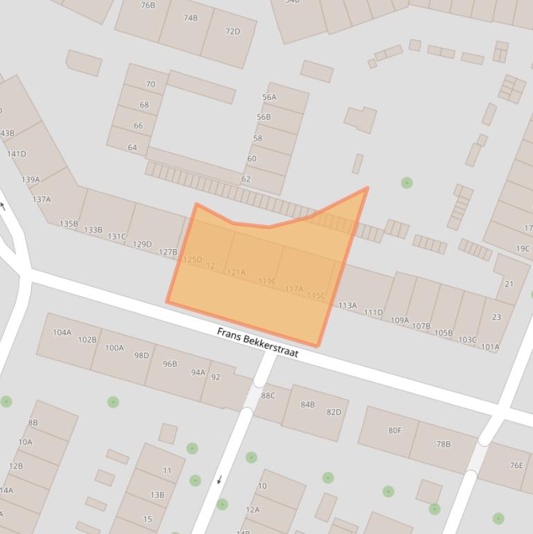 Kaart van postcodegebied 3082TM.