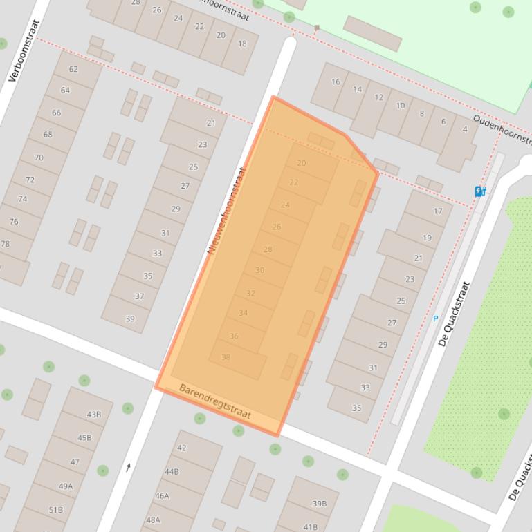 Kaart van postcodegebied 3082VH.