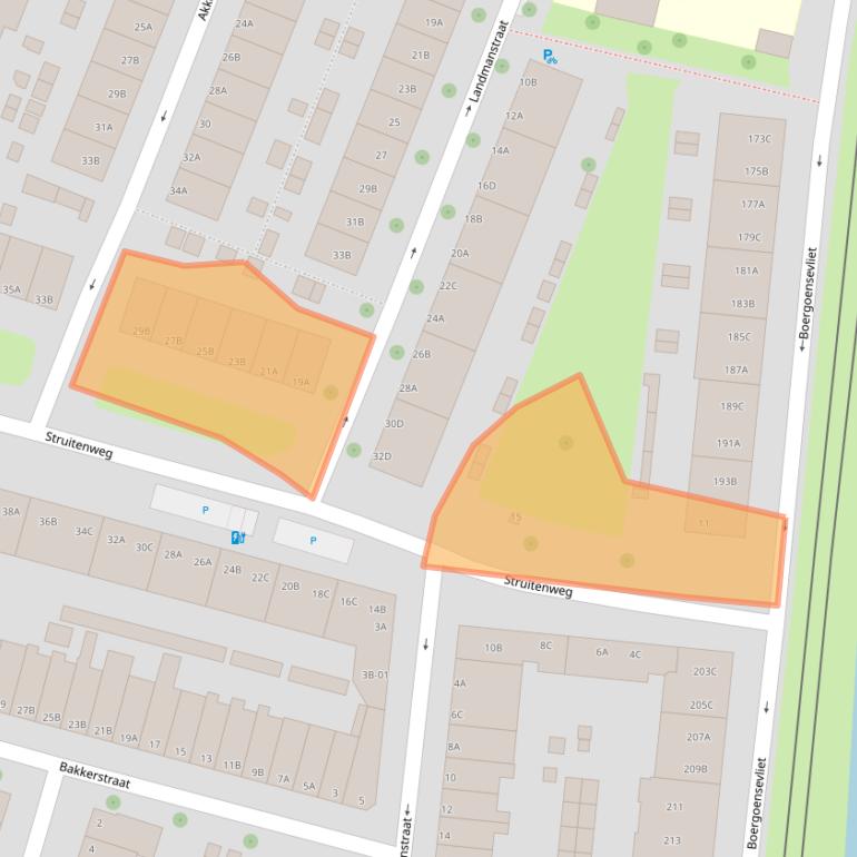 Kaart van postcodegebied 3082WP.