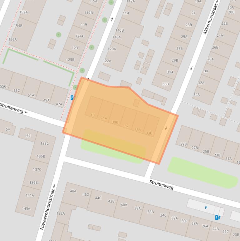 Kaart van postcodegebied 3082WR.