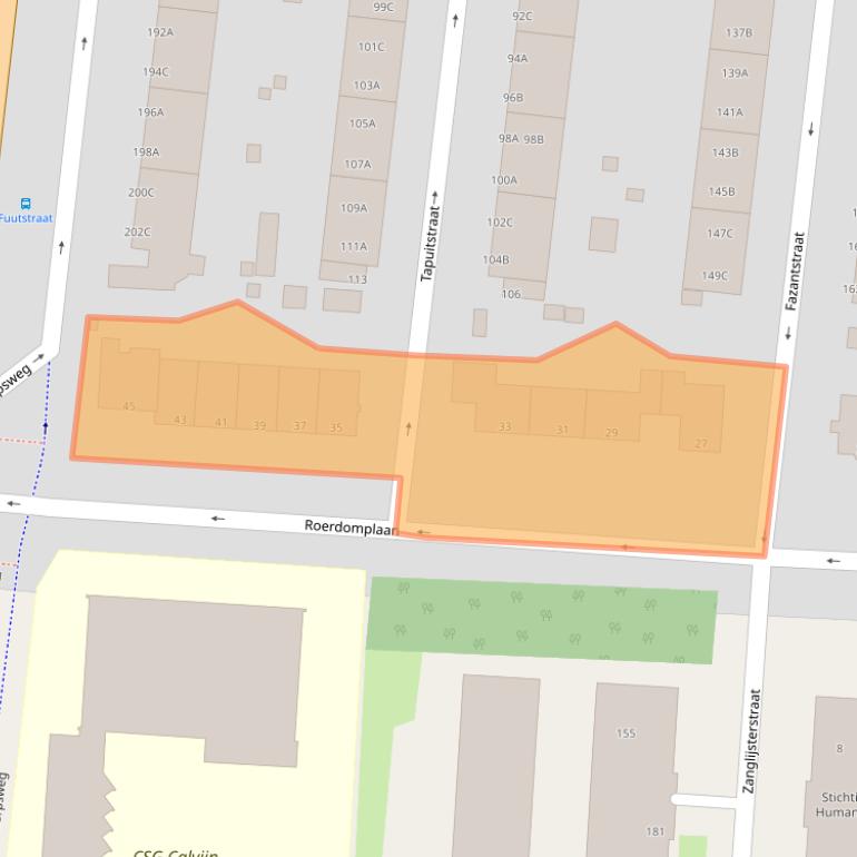 Kaart van postcodegebied 3083KV.