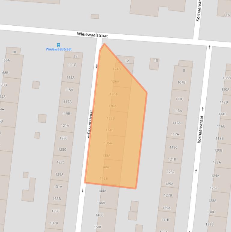 Kaart van postcodegebied 3083ZP.