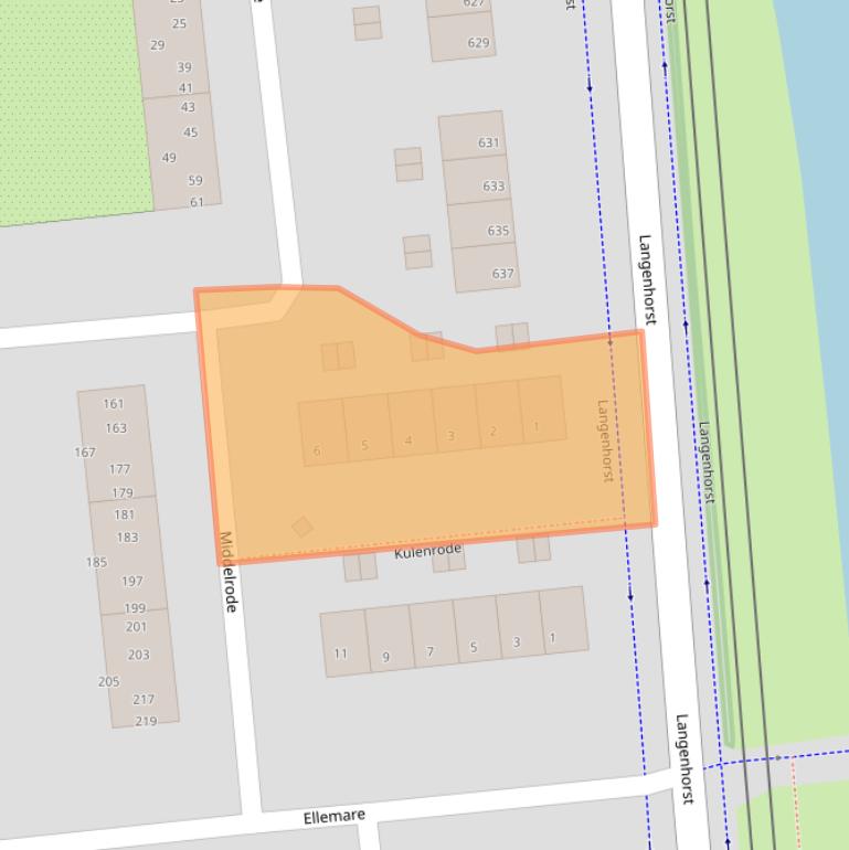 Kaart van postcodegebied 3085CD.