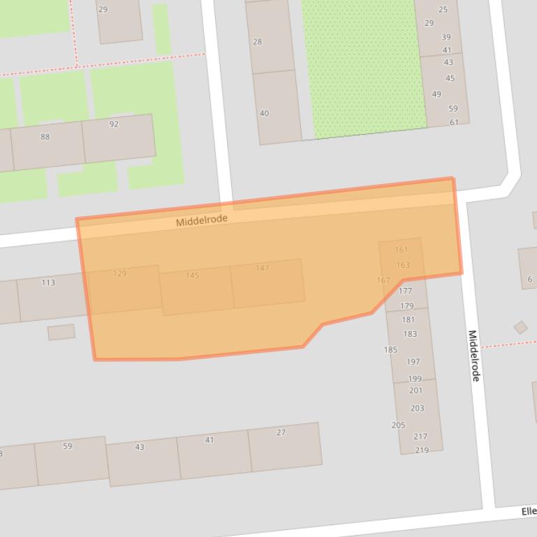 Kaart van postcodegebied 3085CN.