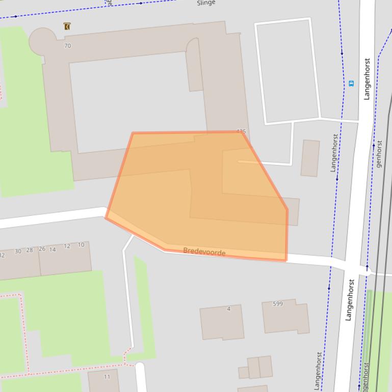 Kaart van postcodegebied 3085HK.