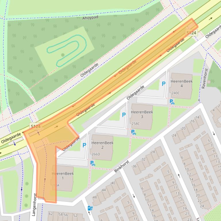 Kaart van postcodegebied 3085HM.