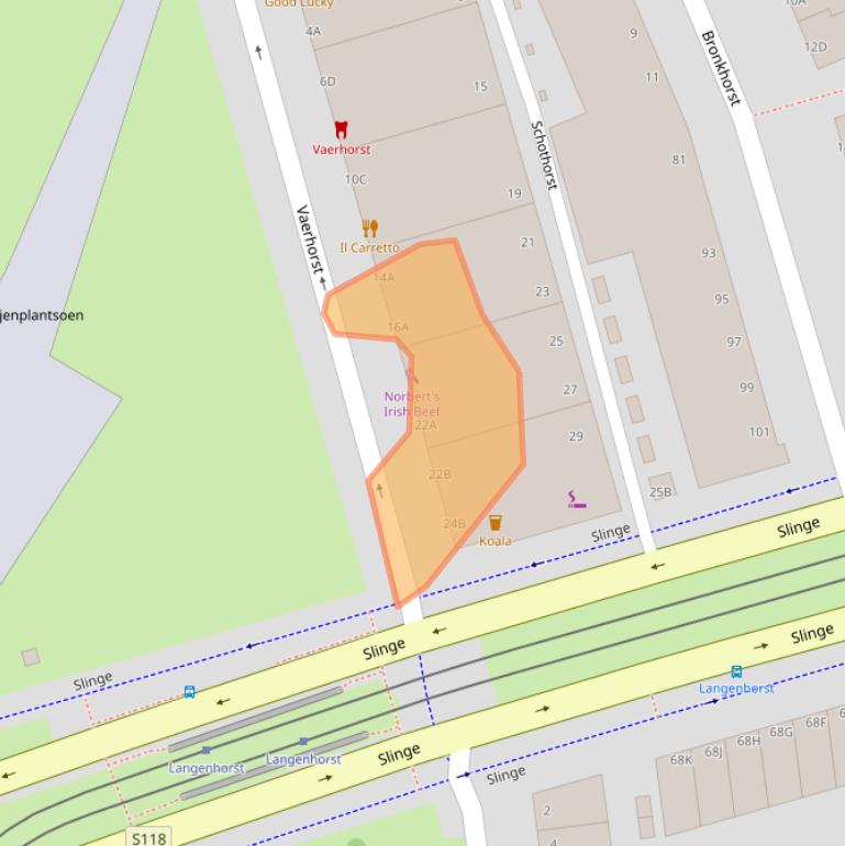 Kaart van postcodegebied 3085HT.