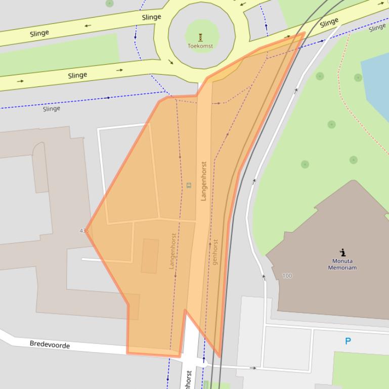 Kaart van postcodegebied 3085HX.