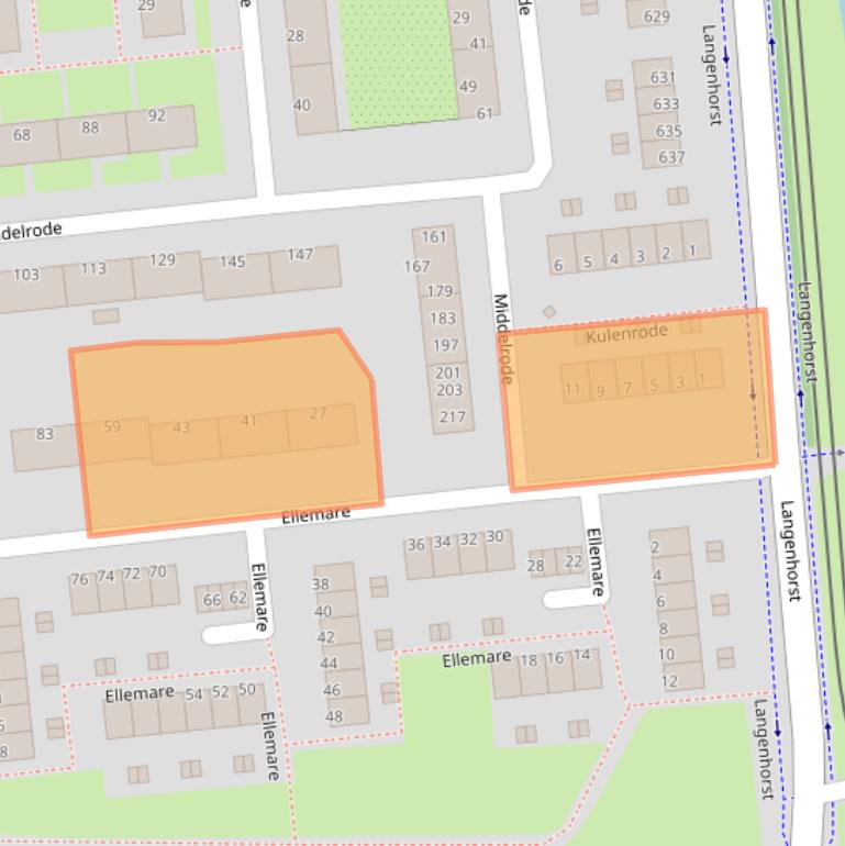 Kaart van postcodegebied 3085JN.