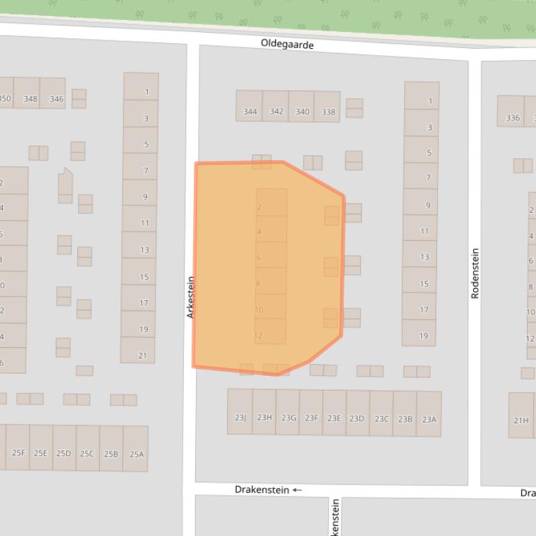 Kaart van postcodegebied 3085NK.