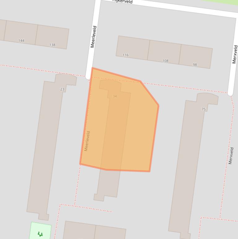 Kaart van postcodegebied 3085PH.