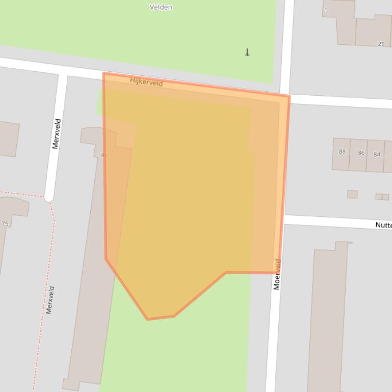 Kaart van postcodegebied 3085PM.