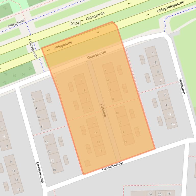 Kaart van postcodegebied 3085SK.