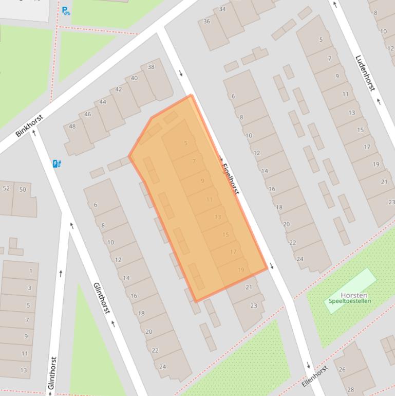 Kaart van postcodegebied 3085VB.