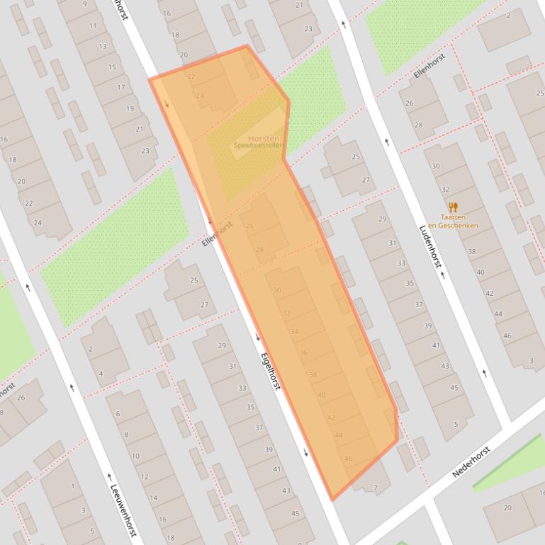 Kaart van postcodegebied 3085VE.