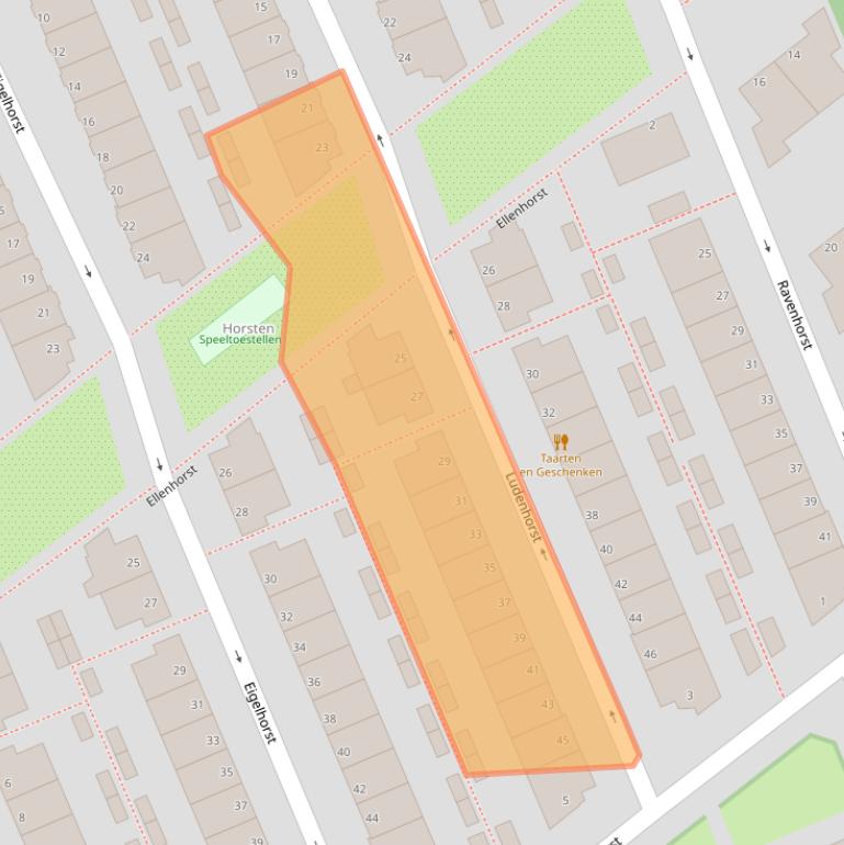 Kaart van postcodegebied 3085VP.