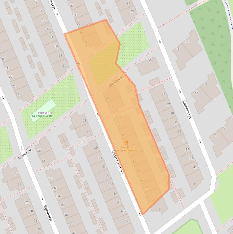 Kaart van postcodegebied 3085VS.