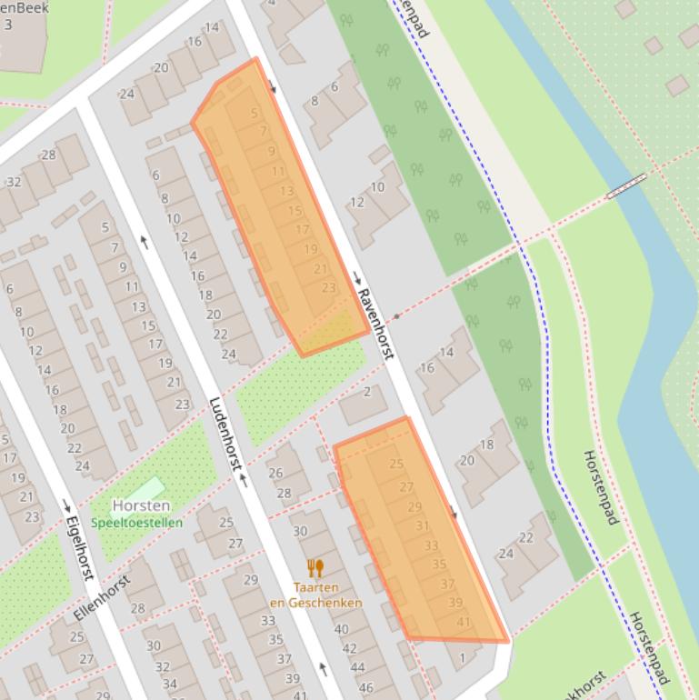 Kaart van postcodegebied 3085VX.