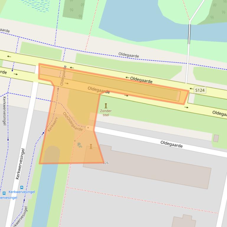 Kaart van postcodegebied 3086AN.