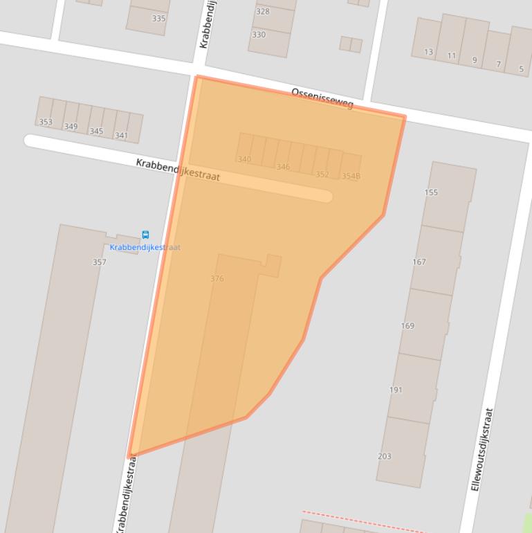 Kaart van postcodegebied 3086LZ.