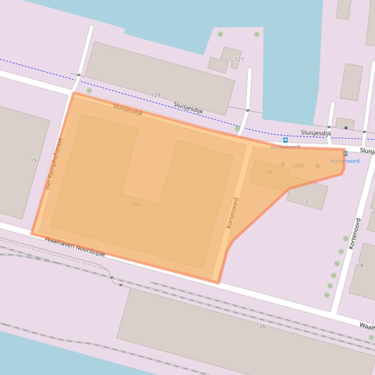 Kaart van postcodegebied 3087AL.