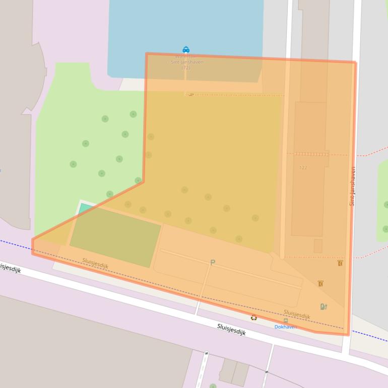Kaart van postcodegebied 3087XG.