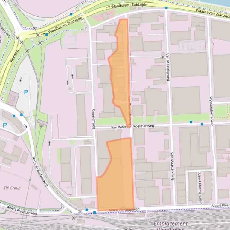 Kaart van postcodegebied 3088HB.