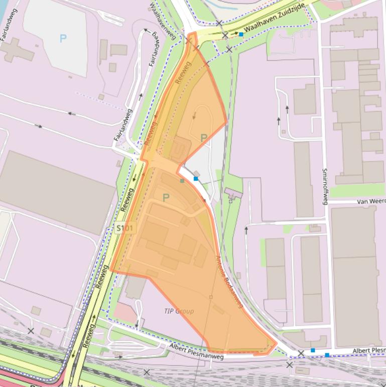 Kaart van postcodegebied 3088KA.
